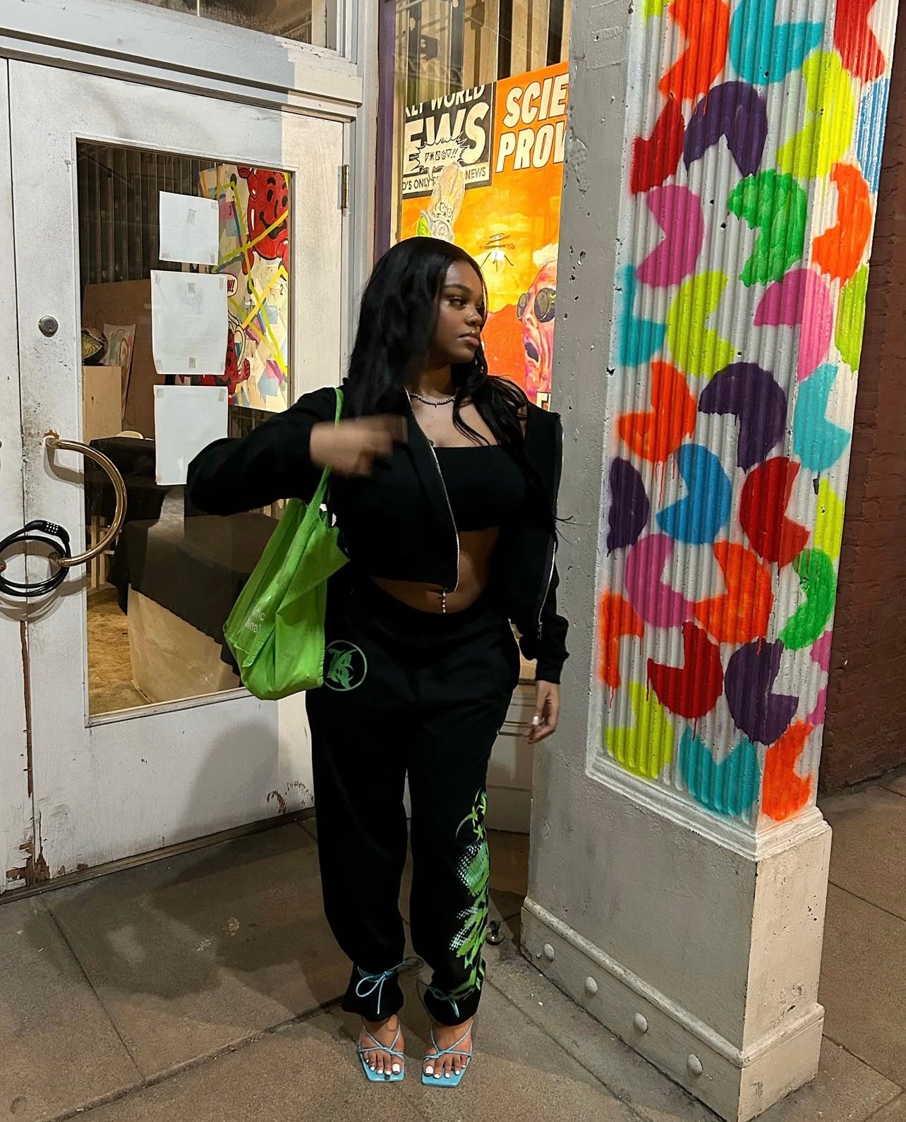02 Tracksuit - Electric Green