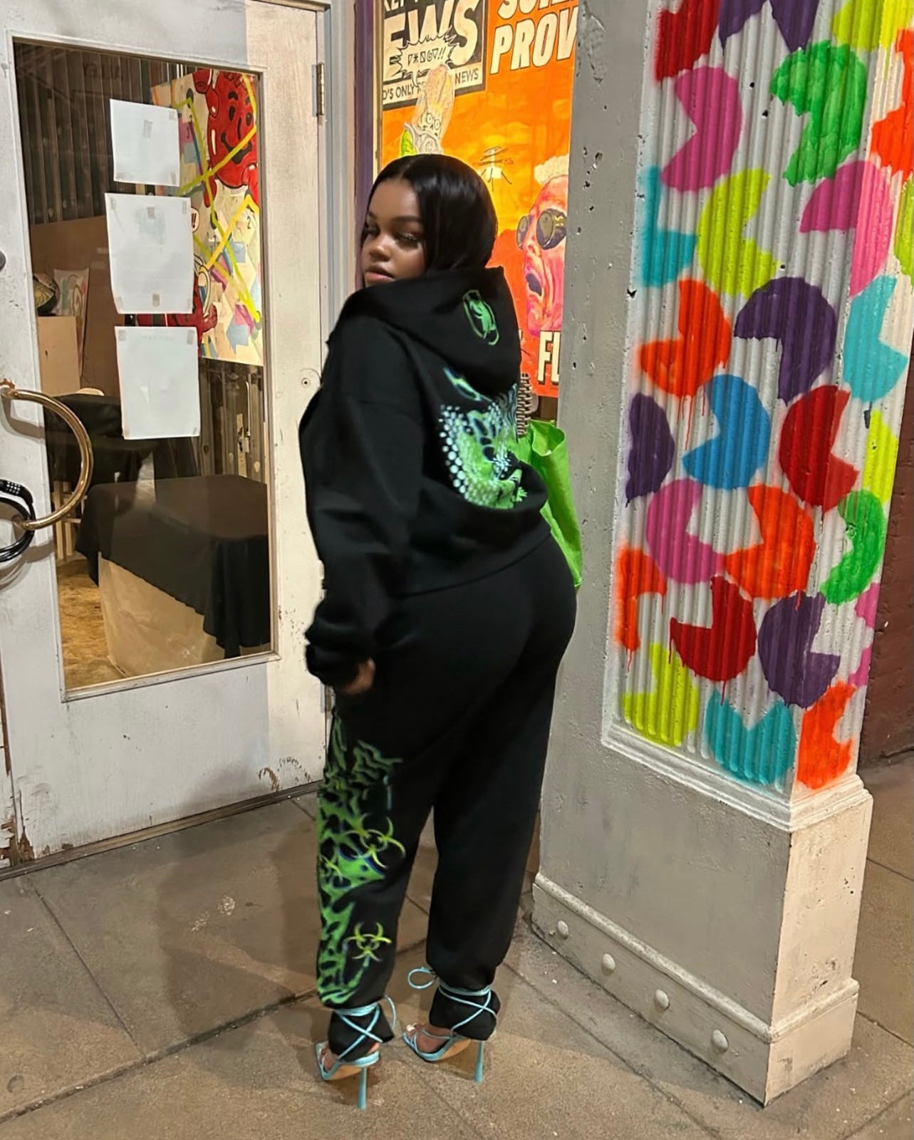 02 Tracksuit - Electric Green