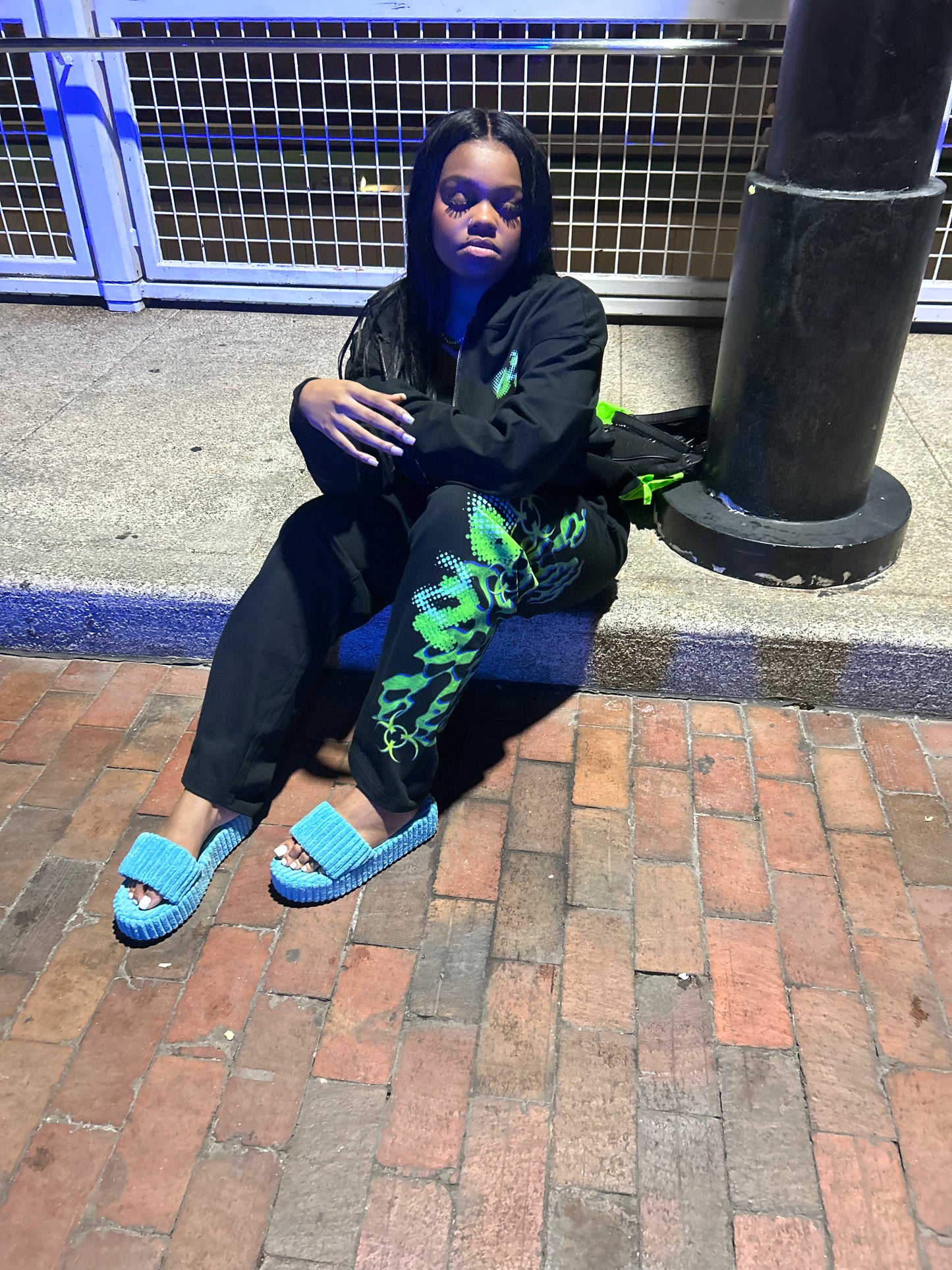 02 Tracksuit - Electric Green